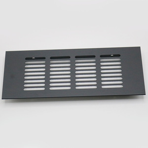 Aluminum Alloy Ventilation <b>Mesh</b> Rectangular Breathable <b>Grille</b> <b>For</b> Wardrobe Cabinet Shoe Storage Hardware Accessory - Product Image 2