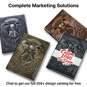 Quaderno con stampa in rilievo <span class=keywords><strong>Death</strong></span> Angel, stile vintage, formato A5, 100 fogli, ideale per collezionismo e regali gotici - Product Image 1