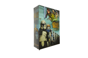 Serie TV Star Wars: The Clone Wars - Stagioni Complete 1-7 (DVD, 2023, Set 25 Dischi) Film in DVD - Product Image 4