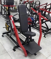 Máquina de Press de Pecho Sentado con Carga de Placas ZY, Equipo de Entrenamiento de Fuerza para Gimnasios Profesionales