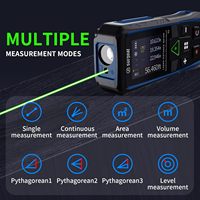 Télémètre laser vert SURGOAL 100m avec niveau numérique, écran couleur et fonction de vibration