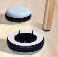 Tapis coulissants en PTFE pour tables et chaises, protège-planchers en bois dur résistants à l'usure, patins antidérapants robustes pour meubles