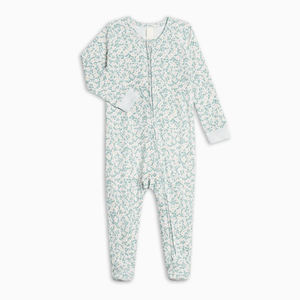 Pijama con cremallera para bebé, pelele estampado <span class=keywords><strong>de</strong></span> manga larga, ropa <span class=keywords><strong>de</strong></span> dormir <span class=keywords><strong>de</strong></span> algodón orgánico para recién nacido, pelele sostenible para bebé - Product Image 5