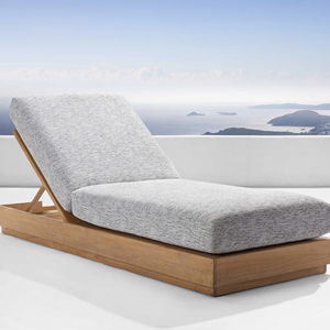 Nouveautés : Chaises longues de patio modernes en teck royal d'Indonésie, fabriquées sur mesure pour hôtels et usines, mobilier d'extérieur - Product Image 1