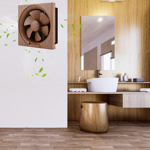 Strong Electric Plastic Bathroom Extractor Fan with LED Light 8/<b>10</b>/<b>12</b> Inch Ventilation Fan Special Panel Design Wall-Mounted - Product Image 6