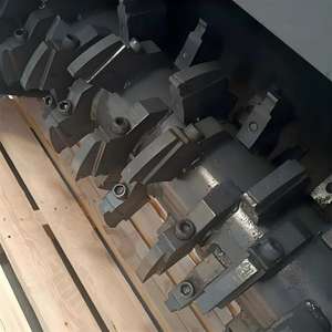 Machine de réhabilitation des terrains d'excavation, tondeuse à gazon hydraulique, broyeur d'arbres avec composant moteur principal pour la réhabilitation des terrains de haies et d'herbe - Product Image 3