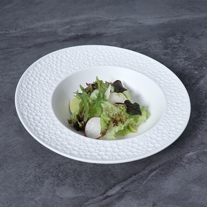 Khách sạn cung cấp Nhà sản xuất bán buôn trắng sứ chính bữa ăn tối tấm khách sạn tấm gốm khác khách sạn & nhà hàng cung cấp - Product Image 2