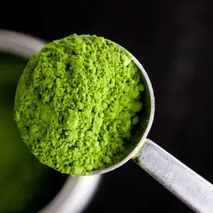 Tè giapponese biologico di alta classe con scatola Halal Greentea verde polvere di Matcha di alta qualità