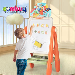 Silinebilir plastik standı raf çift taraflı çocuklar oyuncak çizim yazı tahtası için <span class=keywords><strong>3</strong></span> + yıl - Product Image 6