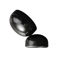 Bouchon de tuyau EN 10253 en acier au carbone A420 WPL6, bouchon d'extrémité de tuyau basse température DN15-DN1200