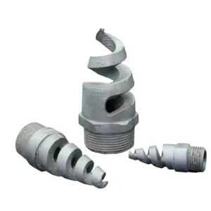 SIC Silicon Carbide RBSIC Spiral Nozzle For Desulfurization Equipment