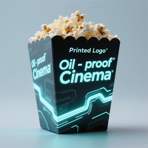 Personalizado pequeño tamaño grande Eco Pla recubierto a rayas liso cine aperitivos papel embalaje cubo <span class=keywords><strong>Pop</strong></span> <span class=keywords><strong>Corn</strong></span> tazas para palomitas de maíz tazón caja - Product Image 3