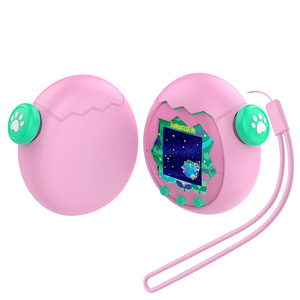 Vente en gros d'usine, étui de protection en silicone liquide rose, <span class=keywords><strong>bleu</strong></span>, vert, violet pour <span class=keywords><strong>Tamagotchi</strong></span> Paradise, pour jeune fille, enfant - Product Image 1