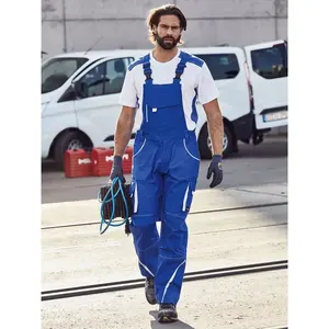 Pantalons de travail avec bretelles, merchandising personnalisé - Product Image 1