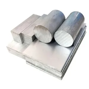 Varilla de aleación de aluminio Barra redonda de aluminio Varilla de metal T6 T651 Varilla de palanquilla de aluminio con corte Tamaño personalizado en stock