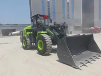 Lonking LG856H Pala Gommata Multiuso da 5,5 Tonnellate con Motore Diesel PLC e Attacco Rapido per Carburante, Foresta e Porto