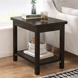 Table d'appoint carrée en bois massif de Style chinois avec nouveau style pour petit appartement salon pour utilisation de la table basse canapé-lit - Product Image 3