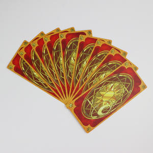 定制塔罗牌印刷，带有古董金箔和压花细节，环保复古神秘美学 - Product Image 4