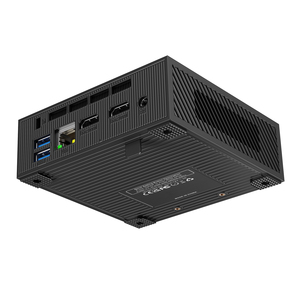 มินิพีซี Intel N100 Quad Core USB 3.2 Rj45 Gigabit Lan SSD/HDD รองรับจอภาพคู่ 4K คอมพิวเตอร์ตั้งโต๊ะขนาดกะทัดรัด <span class=keywords><strong>Windows</strong></span> <span class=keywords><strong>11</strong></span> ราคาประหยัด ใช้งานได้ 24/7 พัดลมระบายความร้อนแบบ SFF - Product Image 3