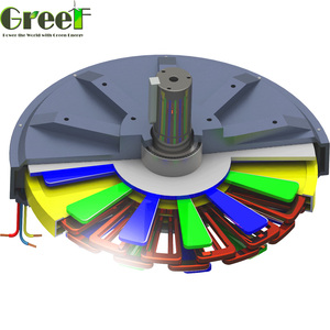 Générateur à aimant sans noyau à disque 100W 150 tr/min 12/48VAC - Product Image 5