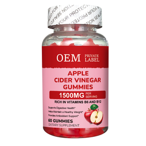 Gommes OEM au vinaigre de cidre avec vitamines B6 et <span class=keywords><strong>B12</strong></span> Soutien à la santé digestive et gestion du poids - Product Image 6