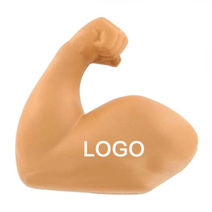 ลูกบอลบีบคลายเครียดรูปกล้ามเนื้อทำจากโฟม PU แบบกำหนดเองยอดนิยม ของขวัญส่งเสริมการขายสำหรับเด็กชายและเด็กหญิง - Product Image 1