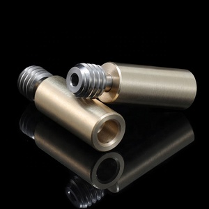 3DSWAY Bi-Métal <span class=keywords><strong>Heatbreak</strong></span> <span class=keywords><strong>V6</strong></span> Chauffe-Bloc Hotend <span class=keywords><strong>V6</strong></span> Titane Alliage En Laiton Gorge M6 Fil M7 Lisse Gorge <span class=keywords><strong>Heatbreak</strong></span> 3D Imprimante - Product Image 2