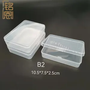 China Fabriek Pp Doorzichtige Plastic Opbergdoos Mini Plastic Gereedschapskist