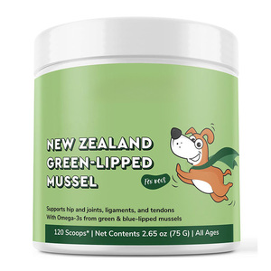 Suplemento de Polvo de Mejillón de Labio Verde de Marca Privada para <span class=keywords><strong>Perros</strong></span> - Movilidad de Articulaciones de Cadera, Flexibilidad Muscular y de Tendones de Mejillón Puro - Product Image 1