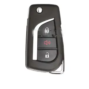 Auto 3 Buttons Remote 433MHZ Toy43AT Key Blade G Chip For Toyota Car Keys