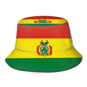 Sombreros de Pescador con Diseños Personalizados de la Bandera de <span class=keywords><strong>Argentina</strong></span>, Brasil, Bolivia, Colombia, para Hombres y Niños - Product Image 2