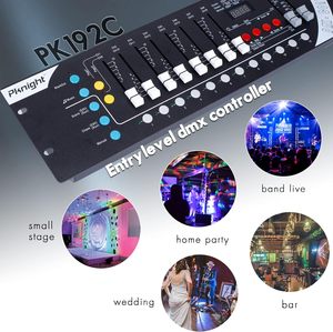 Controller Luci LED DMX 192CH Pknight con Grado di Protezione IP65, Materiale in Rame, Console Illuminazione DJ e KTV per Luci da Palco - Product Image 6
