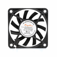 Kipas Pendingin 60mmx60mmx10mm 5 V 12 Volt 24 Volt dengan Aliran Udara Besar dan Efisiensi Tinggi untuk Rak Server Industri dan Telekomunikasi.