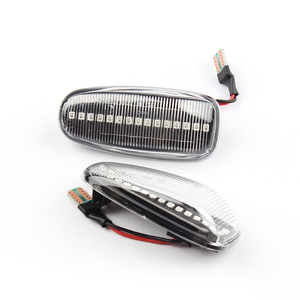 Autodragons Clignotants latéraux dynamiques à LED pour voiture, indicateur de direction fumé pour Classe C W202 W210 S202 C208 Classe E Classe V - Product Image 2