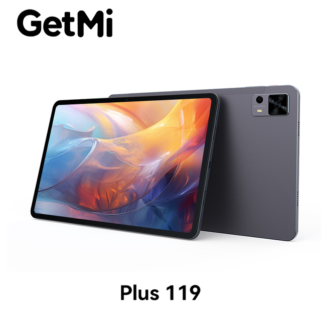 GetMi Plus 119 New Tablet 11.97Inch Octa Core 6GB+256GB 5MP+2.0MP Cameras Entertainment Android 14 Tablet PC
