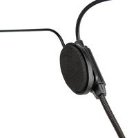 Mini micro à condensateur de microphone de casque pour haut-parleur d'amplificateur de voix système de guide touristique professionnel