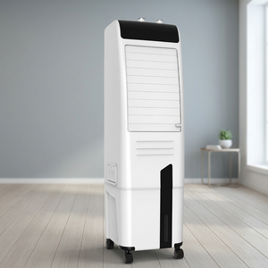 Hot Selling 30L Tower Air <b>Cooler</b> with Honeycomb Pads 28 ft Airflow Coverage 7% EER Compact Energy Efficient India Made - Product Image 1
