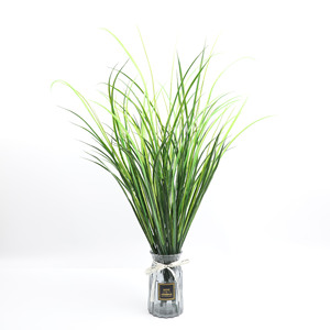 Planta de Césped Artificial Guanyi, Ramo de 85 cm para Decoración del Hogar y Bodas - Product Image 2