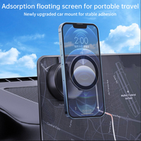 Nouveaux supports de téléphone et tablette portables en alliage d'aluminium magnétique rotatifs à 360 degrés, angle réglable, utilisation intérieure/extérieure, support de bureau flexible