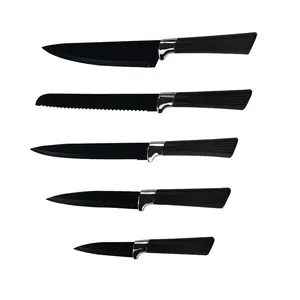 Factory Wholesale Custom Logo Non-stick Chef Knives Stainless Stainless Kitchen Chef Knife Set