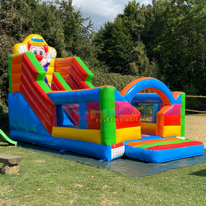 Tobogán inflable comercial de calidad profesional con diseño de rana para niños, castillo inflable para fiestas al aire libre. - Product Image 5