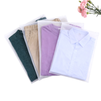Sacs à fermeture éclair en PE avec logo personnalisé de la marque YF, en matériaux recyclés, imperméables, imprimés en sérigraphie givrée, pour vêtements, chaussures, chaussettes, fourrures