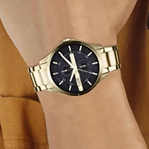 <span class=keywords><strong>Reloj</strong></span> Cronógrafo Deportivo de Cuarzo para Hombre, de Acero Inoxidable, de Lujo, a la Moda, Resistente al Agua 50m, Venta al Por Mayor Directa de Fábrica Turck - Product Image 3