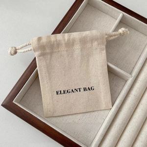 Factory-Produced Canvas Linen <b>Small</b> Cloth Flap Pocket Pants <b>Gift</b> <b>Bag</b> Dust-Proof Aromatherapy Candle Shopping <b>Bags</b> - Product Image 4