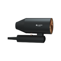 Sèche-cheveux ionique EASTON 1800W pliable noir mat homologué CE CB GCC pour chambre d'hôtel