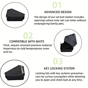 Estación de Cebo Automática para Ratones y Ratas, Control de Plagas Personalizado - Product Image 6