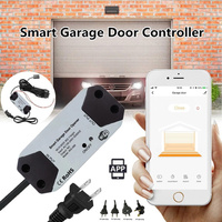 Tuya Smart Home App Télécommande Automatisation de Porte Wifi Ouvre-Porte de Garage Compatible avec Alexa Google Home IFTTT
