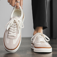 Chaussures de skate basses en lin pour hommes, respirantes et décontractées, personnalisables avec logo – Vente en gros