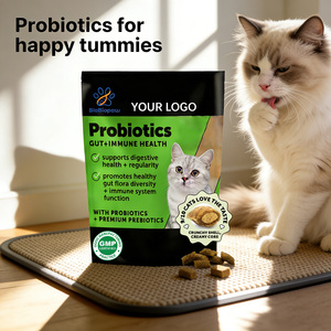 OEM/ODM Probiotici per Gatti: Snack Croccanti e Cremosi per la Salute Intestinale e Immunitaria, per la Salute Digestiva, la Flora Intestinale e il Sollievo dalla Stitichezza - Product Image 6
