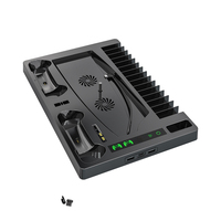 Station de charge multifonction Honcam pour manette PS5, station de charge pour console PS5, support de charge double avec 2 ports USB
